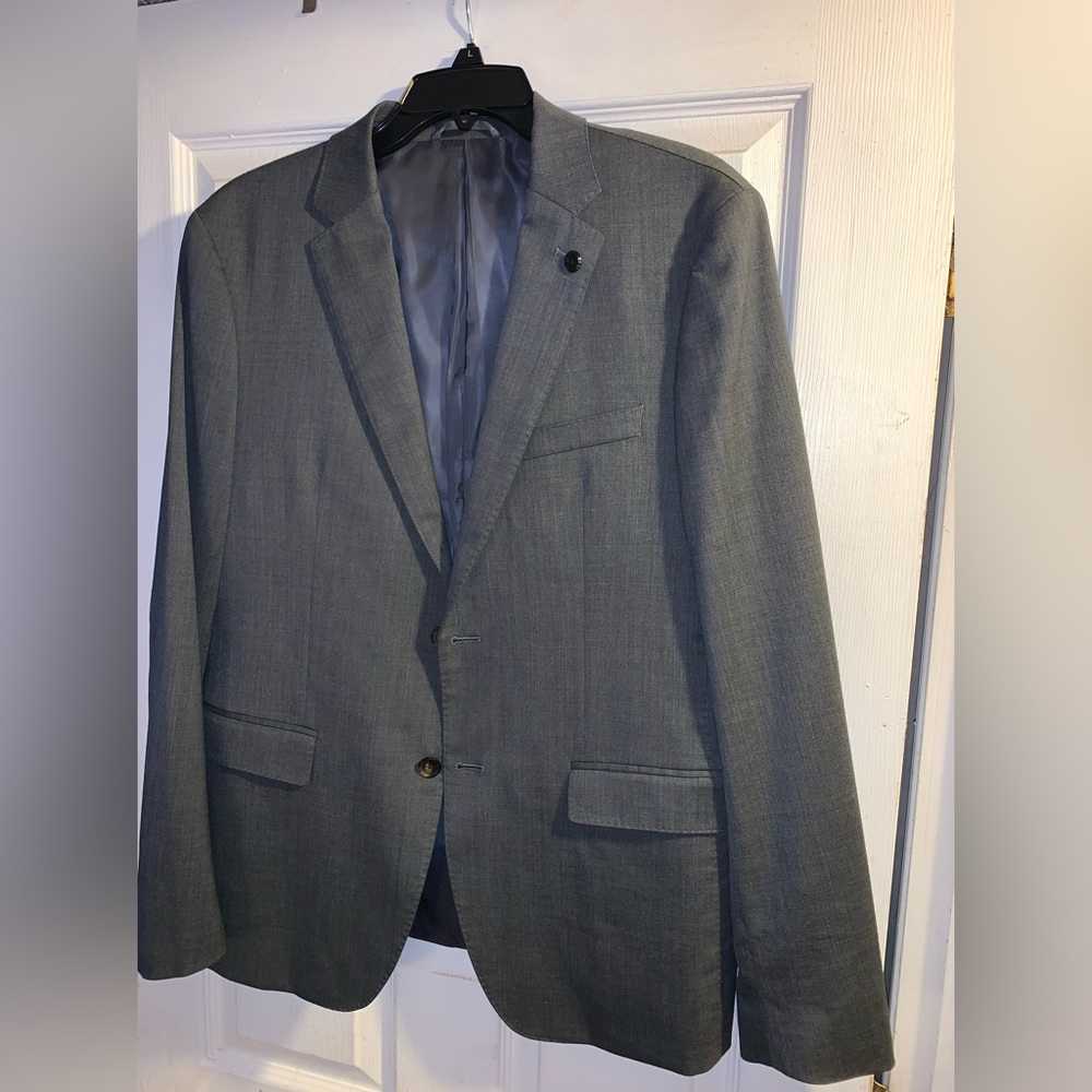 Michael Kors Men’s Solid Grey Blazer Size 40R